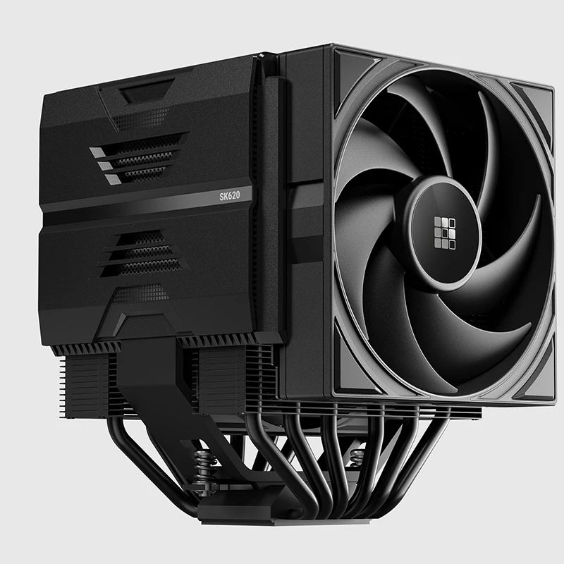Sudokoo SK620 6 Heatpipes AM5 Exclusive Dual Tower CPU Air Cooler Black - Image 2