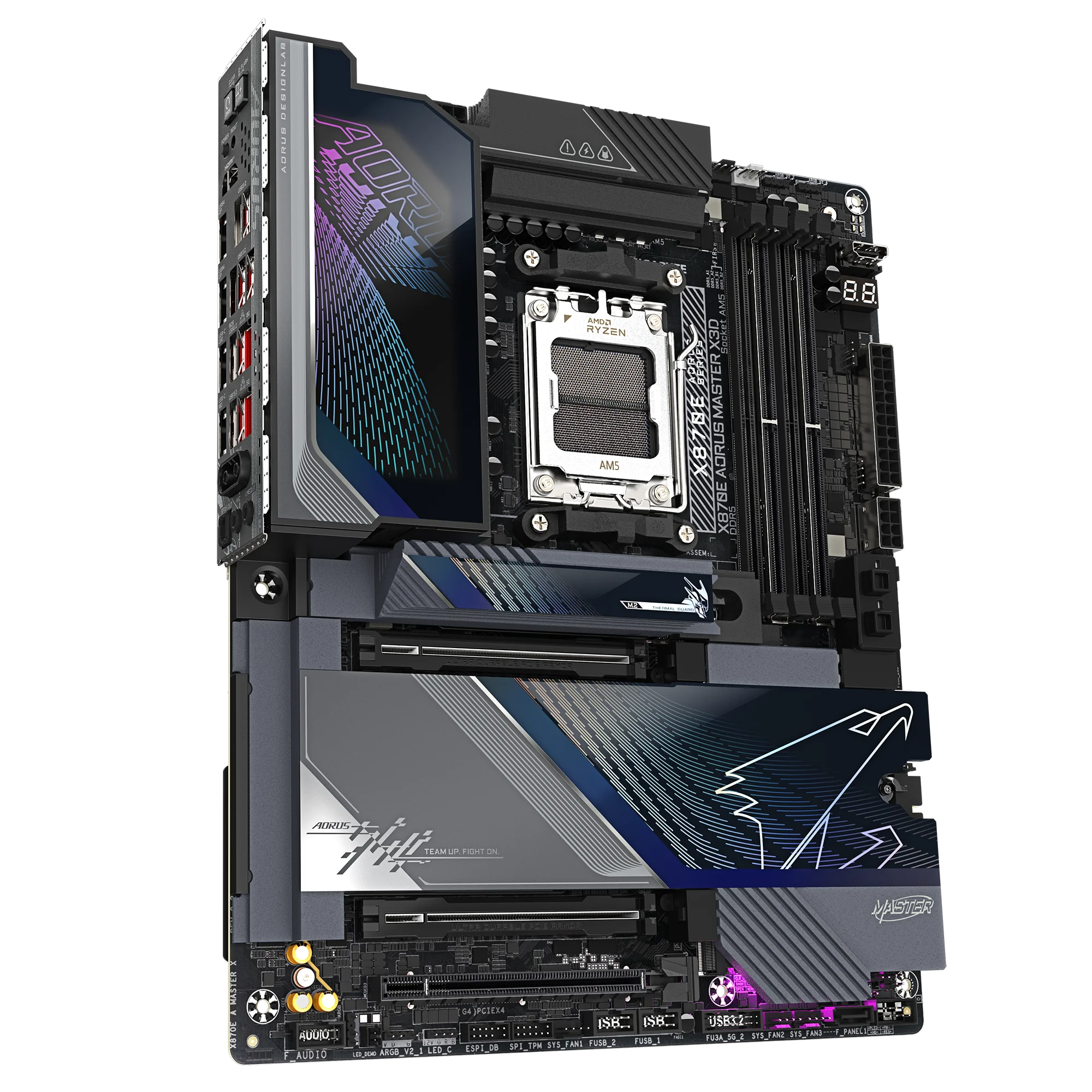 Gigabyte X870E AORUS MASTER X3D ATX AM5 Motherboard - Image 3