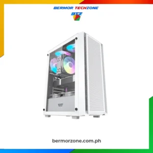 Darkflash A305 Tempered Glass Luxury ATX Chassis - White