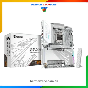 Gigabyte X870E AORUS ELITE X3D ICE ATX AM5 White Motherboard GA-X870E-A-ELITE-X-ICE