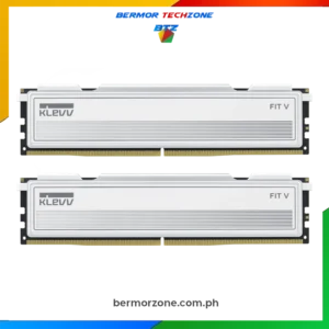 Klevv Fit V 32GB 16GBx2 DDR5-6000 CL30 AMD Optimized Desktop Memory White