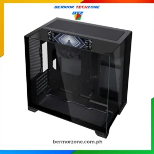 Lian Li O11 Vision M Digital Compact Dual Chamber Tower M-ATX Chassis Black