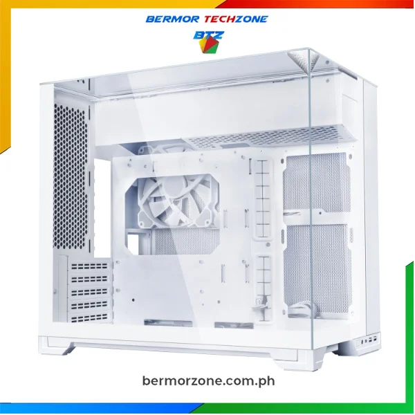 Lian Li O11 Vision M Compact Dual Chamber Tower M-ATX Chassis White