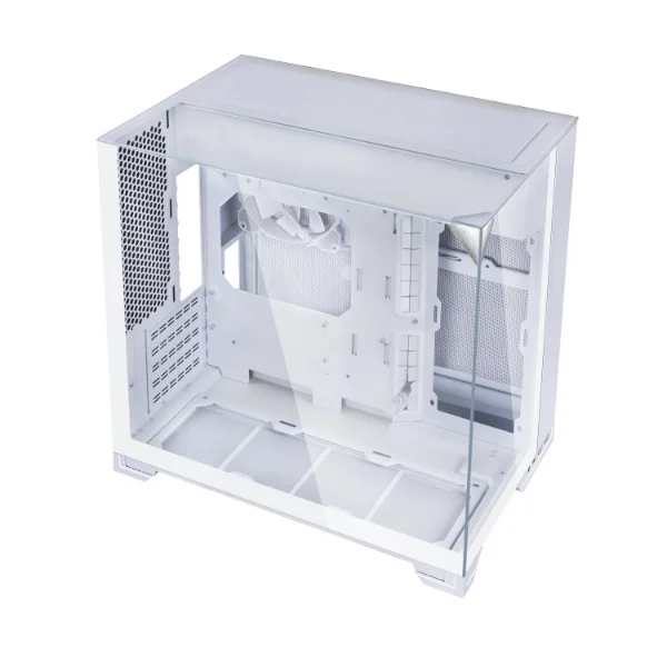 Lian Li O11 Vision M Compact Dual Chamber Tower M-ATX Chassis White - Image 2