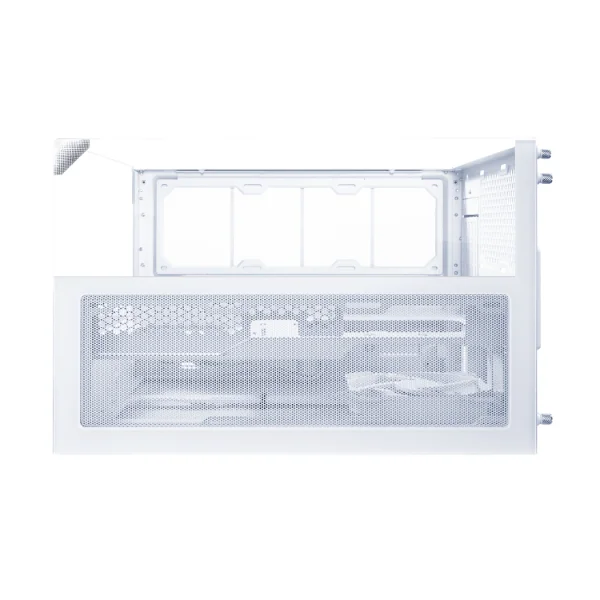 Lian Li O11 Vision M Compact Dual Chamber Tower M-ATX Chassis White - Image 3